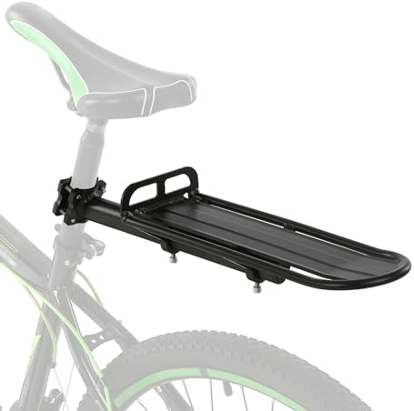 Lixada Bicycle Rear Rack Retractable Aluminum Alloy Bike Luggage Cargo Carrier Rack