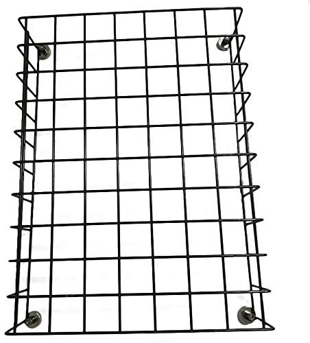 Easyricambi Griglia Salva ustioni Regolabile a Calamite Accessorio Anti scottature Protezione Bambini per stufe a Pellet e Legna 40x30,5x8 cm