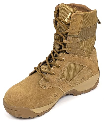 ArmaWEAR Coyote Men's Military Desert Patrol Tactical Army Combat Work Boots