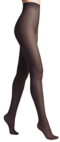 Conte elegant CE Prestige 12 Mallas Transparentes Mujer – Medias de Nailon Mujer – Medias para Mujer – Fuertes y Duraderas – Pantimedias para la Oficina y el Día a Día – Р.4, Nero