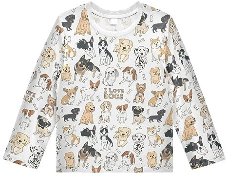 CaTaKu Jungen Schwimmshirt Kleinkind Rashguard Langarm Badeanzug für Jungen Mädchen UPF 50+ 3-12T, Mehrfarbig 32, 3 Jahre