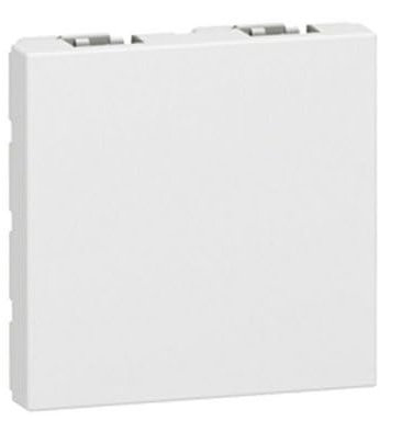 Coperchio cieco Mosaic 2 moduli, bianco