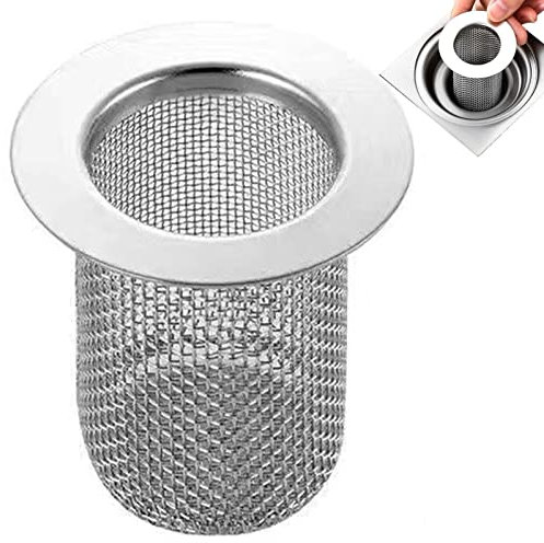 Filtro Con Foro Per Tappo - Filtro Di Scarico Per Lavandino Da 25 Mm | Filtro Per Lavello Da Cucina In Acciaio Inossidabile | Raccoglitore Per Alimenti Per Lavello Da Cucina