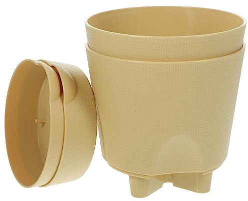 BESTonZON Autoirrigante in Plastica Contenitore Per Piante Da Fioriera Irrigazione Automatica Adatto Ufficio Balcone