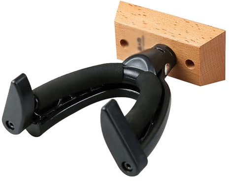 Gitarrhängare för väggmontering, Väggmonterad gitarrhängare Gitarrkrokar Autolåsande gitarrställ Väggfäste Gitarrer