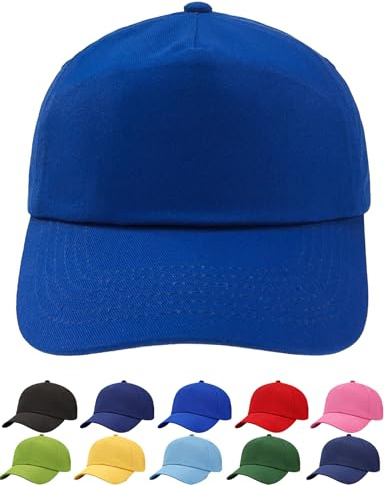 4sold Childrens Kids Baseball Sun-Hat 50 UPF Cap HAT Boys Girls Royal