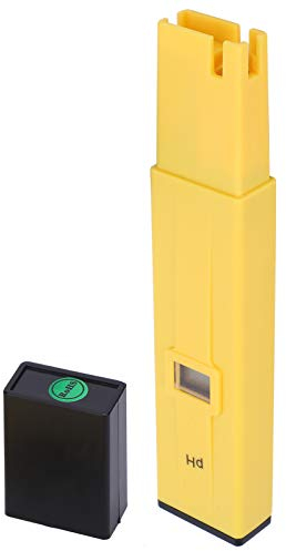 Medidor de Ph, Kit de Probador de Ph A Prueba de Agua, Medidor de Acidez Y Alcalinidad, Herramienta Digital de Medición Manual de Rango Completo Para Agricultura Hidropónica, Agua de Piscina, Vino