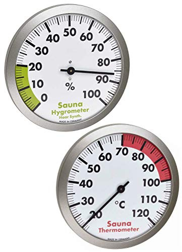 TFA-Dostmann bastu termohygrometer set TFA 40.1053.54.99 Termometer fukt