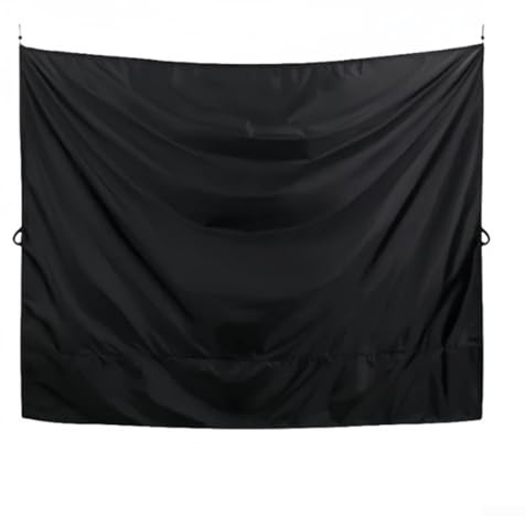Rideaux d'intimité pour douche extérieure avec crochets, bloquant les rayons du soleil forts et offrant de l'intimité pour les mères allaitantes et les enfants endormis