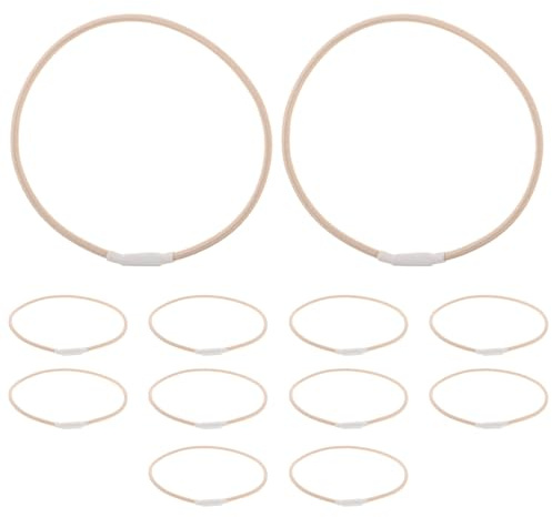 HINTRMENT 12 Pezzi Elastici Antiurto per Microfono a Condensatore in Gomma, Fasce Elastiche per Supporto Antivibrante, Compatibili Supporti Shock Mount per Registrazioni