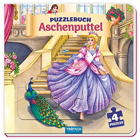 Trötsch Pappenbuch Puzzlebuch Aschenputtel: Beschäftigungsbuch Entdeckerbuch Puzzlebuch