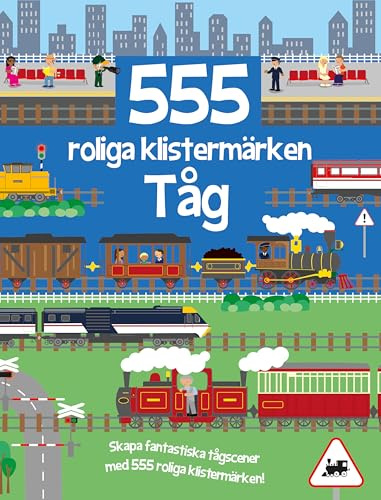 555 roliga klistermärken. Tåg