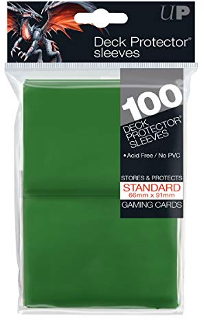Ultra Pro 100ct Green Standard Deck Protectors