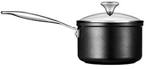 Le Creuset Toughened Non-Stick PRO Saucepan With Glass Lid, 2 qt.