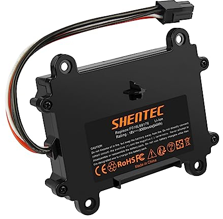 Shentec 18V 3000mAh Li-ion Compatible with Bosch Indego Robotic Lawnmower, Bosch Indego 350, 400, S+ 350, S+ 400,500 XS 300, M 700, Indego M Plus 700, Replacement Battery for F016104898, F016L69176