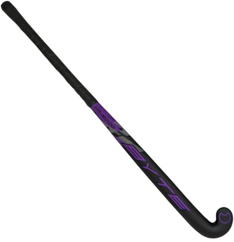 BYTE XR9000 OUTDOOR HOCKEY STICK BLACK PURPLE (36.5'' LIGHT)