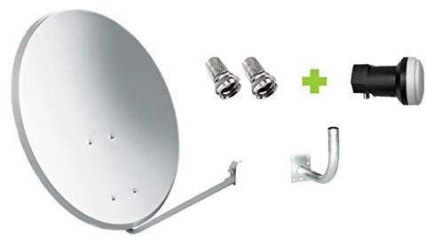 Kit Antena Parabólica GI 60 cm + LNB + Soporte