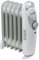 AMOS 6-Fin 800W Oil Filled Radiator with Adjustable Thermostat Home Office Portable Heater