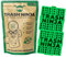Trash Ninja Bin Deodoriser (2 Pack) - Bin Freshener and Odour Eliminator Made with Activated Carbon, Bin Deodoriser and Freshener, Stick On Air Freshener for Bins, Unscented Bin Smell Eliminator