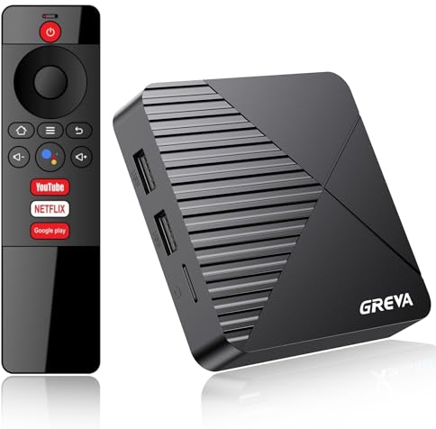 GREVA Android TV Box 13.0 2024 8K Ultima Android Box RK3528mini Ram 4G ROM 64G Support WiFi 6 BT 4.2 Usb3.0 Smart TV Box
