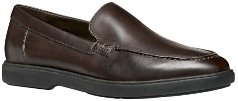 Geox Uomo U SPHERICA EC17 Loafer, Brown, 43 EU, Marrone, 43 EU