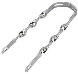 Jstpure for Bike 12 Twisted Fender Braces Chrome.
