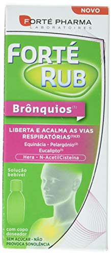 FORTE PHARMA Forte Rub BRONQUIOS Jarabe 200ml, Estándar, Único