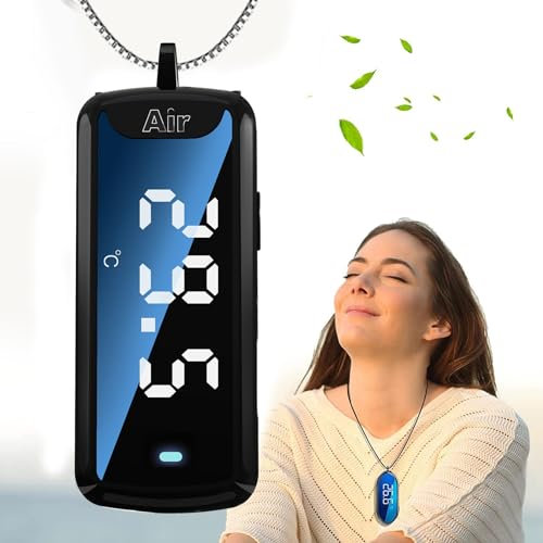 ALIWO Purificateur d'air Portable À Ions Négatifs, Collier Purificateur d'air Personnel Ultra Silencieux, Purificateur d'air Personnel À Tout Moment Et en Tout Lieu
