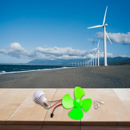 Mini moteur d'éolienne DIY pour expérimentation éolienne et activités d'apprentissage (avec Blub)