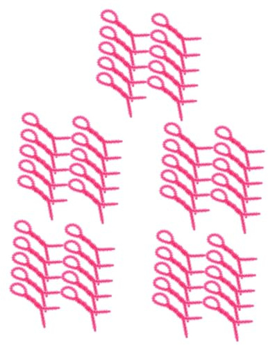 BAZEITFLOW 50 Pcs Small Silicone Curling Perm Rods Flexible Hair Rollers for Long Hair Reusable Break Resistant Curling Tools