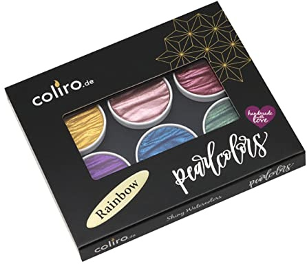 Coliro Rainbow Pearlcolor Set - Watercolour