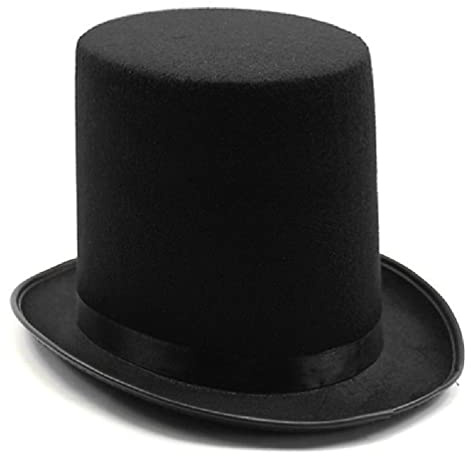 UNFAIRZQ Chapeau haut-de-forme à paillettes pour homme
