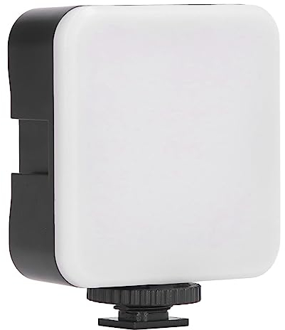 Tragbares Fülllicht mit 49 LEDs, Weiche und Helle Fotobeleuchtung für DSLR Kameras, Batteriebetrieben, Vielseitig Einsetzbar für Außenbeleuchtung und Live Streaming