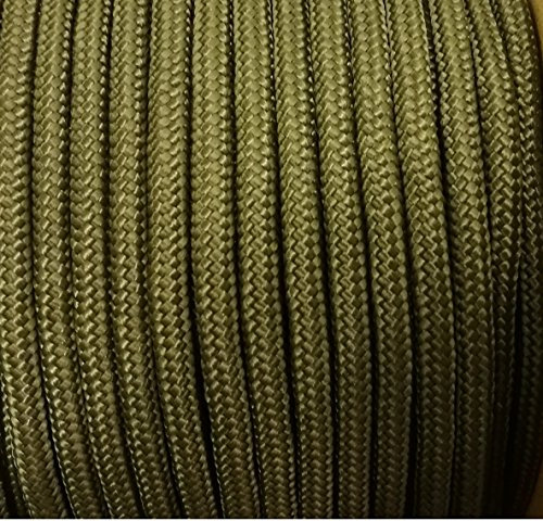 10m x 10mm Khaki Strong Braided Polypropylene Plaited Poly Rope Cord Yacht Sailing