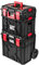 XXXL robuster Werkzeugkoffer Kunststoff Rollen Teleskopgriff leer Werkzeugkasten mobile Werkstatt 54 x 38 x 100 cm