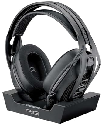 Nacon Rig 800 PRO HS - Cuffie da gioco senza fili per PS4/PS5, colore: Nero