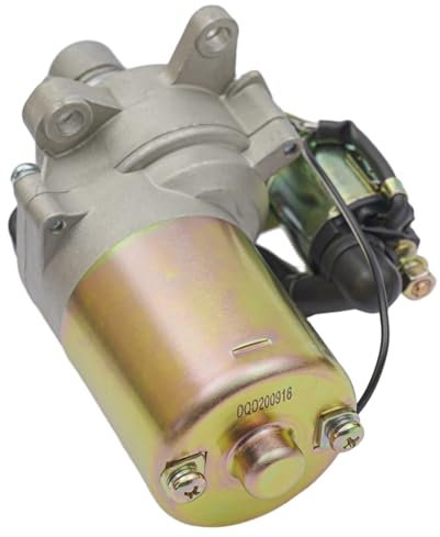 czyuRachel Elektrostart Umrüstsatz,Elektrostart Kit Schwungrad Anlasser Schlüsselschalter Spule Zündung Lüfterabdeckung Fit für GX160,GX200
