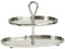 Lambert [DL] Clea Etagere, Nickel, Eisen, 2 Ebenen, H 31 cm