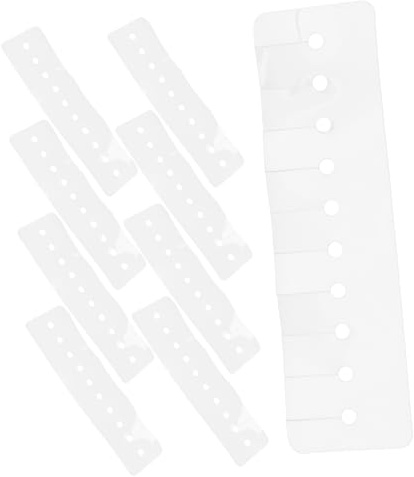 VICASKY Lot de 10 coussinets de protection contre la chaleur pour extensions de cheveux - Protection adhésive durable avec trous pour extensions de cheveux DIY et protection du cuir chevelu