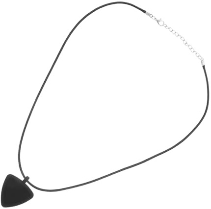 LIFKOME Pendentif Porte Médiators Silicone Support Triangle pour Accessoires Guitare Organiseur Pratique et pour Rangement Facile des Médiators pour Musiciens