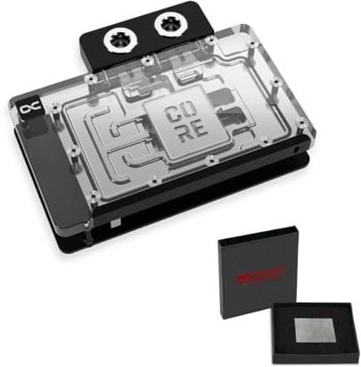 Alphacool Core Geforce RTX 5080 Reference GPU Water Block with Backplate and Thermal Grizzly KryoSheet Thermal Pad Bundle