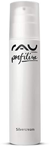 RAU Silvercream Profiline 200 ml - Silbercreme, Gesichtscreme mit Silber, BHA und Zink bei Unreiner Haut, Akne, Pickel und Neurodermitis