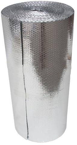 HSIRYAOHD Panneaux de déflecteur de radiateur auto-adhésifs pour isolation thermique - Rouleau de film aluminisé, isolation de tuyau d'hiver - Feuille réfléchissante pour derrière le radiateur, pour