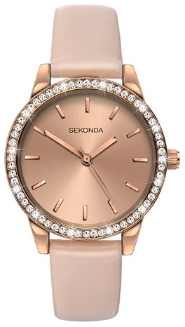 Sekonda Womens Analogue Classic Quartz Watch with PU Strap 2452.27