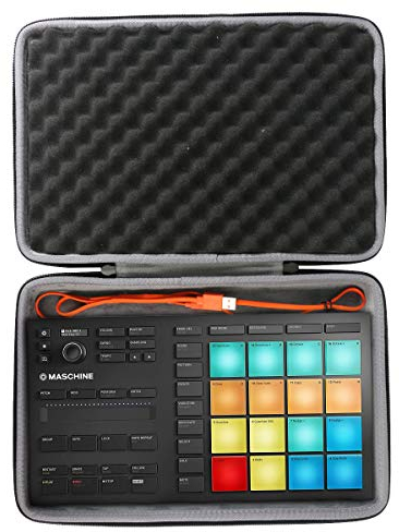 co2CREA Storage Carry Travel Hard Case for Native Instruments Maschine Mikro Mk3 DJ Controller and Cables (Case Only,Without Controller)