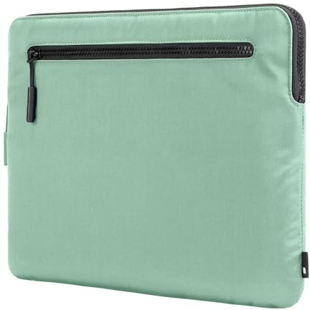 Incase Kompakte Laptop-Hülle mit Flight Nylon für MacBook/Laptop/iPad/Tablet, leicht, wetterfest, mit Einschubfach für Zubehör (Cucumber Crush, 35,6 cm)