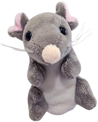 Marionetas de Dedo de Peluche - Juguetes para Animales de Mano, de Dedo de ratón Mini, Marionetas de Peluche operadas a Mano | Juguetes para niños Contar Cuentos, Juegos de r