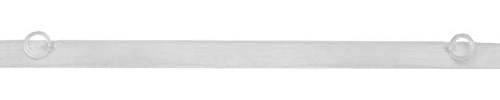 Furlanis - Fettuccia Trasparente Per Tende A Pacchetto Monocucitura Con Anello Cucito N/620/MONO/TR, Nastri Per Tende, Tessuto Italiano - 9 mm x 100 m