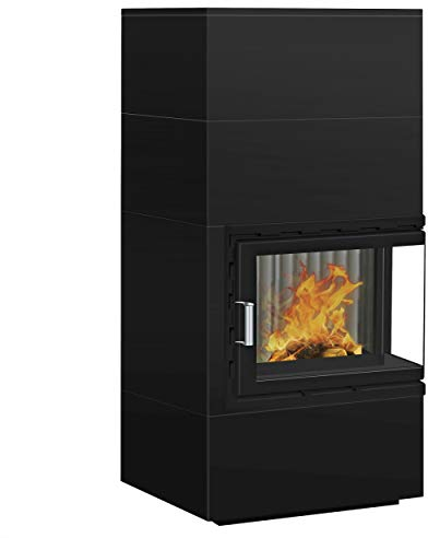 Wamsler G001146250 Modulo 70/150 L rechts Kaminbausatz Schwarz/A