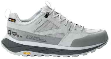 Jack Wolfskin Herren TERRAQUEST Texapore Low M Walking-Schuh, Pebble, 43 EU